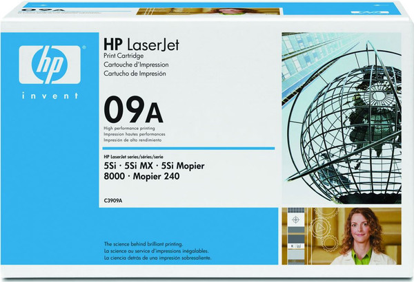 Изображение товара Тонер-картридж HP 09A (C3909A)