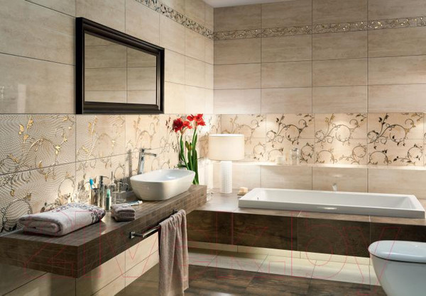 Изображение товара Плитка Tubadzin Traviata Brown (608x308)