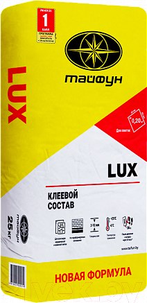 Клей для плитки Тайфун Люкс (25кг)