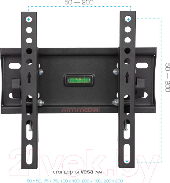 Изображение товара Кронштейн для телевизора ARM Media PLASMA-6 Black