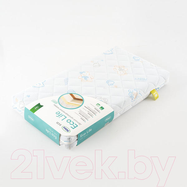 Изображение товара Матрас в кроватку Plitex EcoLife ЭКФ-01 (ЭКФ-119-01)