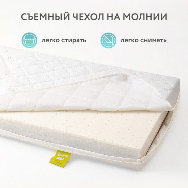 Изображение товара Матрас в кроватку Plitex EcoDream ЭКД-01 (ЭКД-119-01)