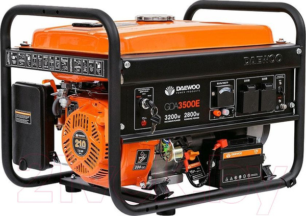 Изображение товара Бензиновый генератор Daewoo Power GDA 3500E