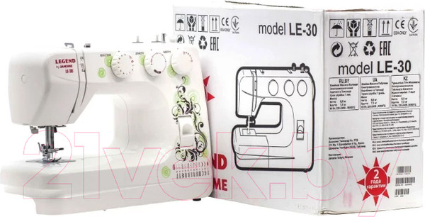 Изображение товара Швейная машина Janome Legend LE-30