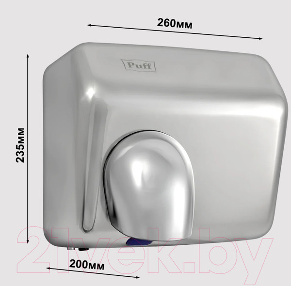 Изображение товара Сушилка для рук Puff 8847 (хром)