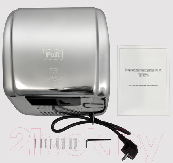 Изображение товара Сушилка для рук Puff 8851S (хром)