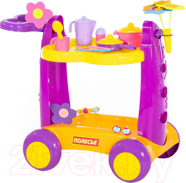 Изображение товара Сервировочный столик игрушечный Полесье 4960 (в коробке)