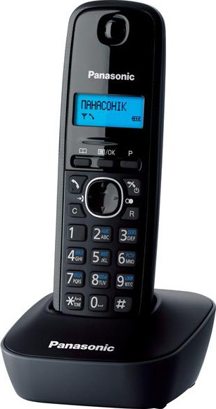 Изображение товара Беспроводной телефон Panasonic KX-TG1611 (черный)