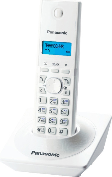 Изображение товара Беспроводной телефон Panasonic KX-TG1711 (белый)