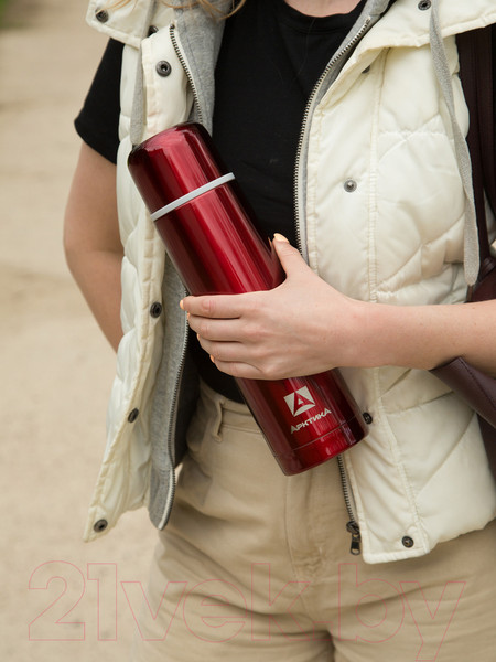 Изображение товара Термос для напитков Арктика 102-1000 (красный)