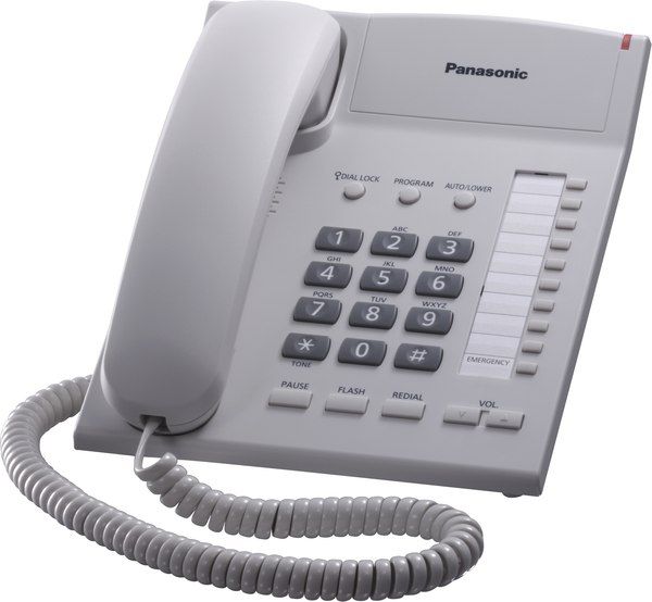 Изображение товара Проводной телефон Panasonic KX-TS2382 (белый)