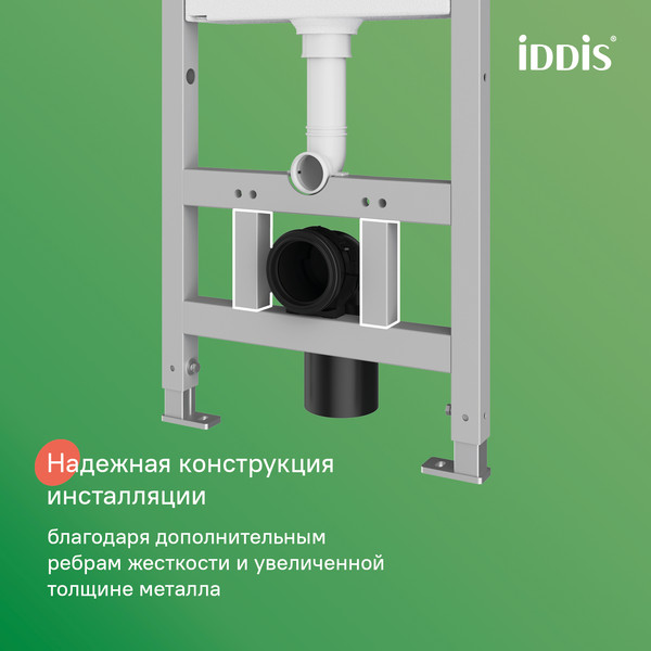 Изображение товара Инсталляция для унитаза IDDIS Neofix NEO0000I32