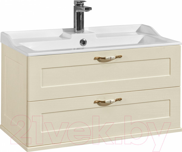 Изображение товара Тумба под умывальник Акватон Леон 80 (1A186301LBPR0)