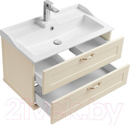 Изображение товара Тумба под умывальник Акватон Леон 80 (1A186301LBPR0)