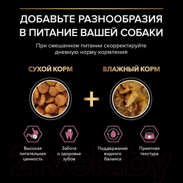Изображение товара Сухой корм для собак Pro Plan Adult OptiDerma Small & Mini с лососем и рисом (3кг)