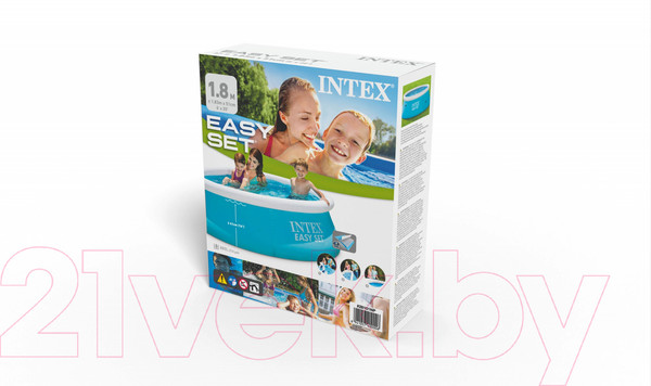 Изображение товара Надувной бассейн Intex Easy Set / 54402/28101 (183x51)