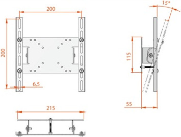 Изображение товара Кронштейн для телевизора Electric Light КБ-01-17