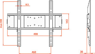 Изображение товара Кронштейн для телевизора Electric Light КБ-01-53
