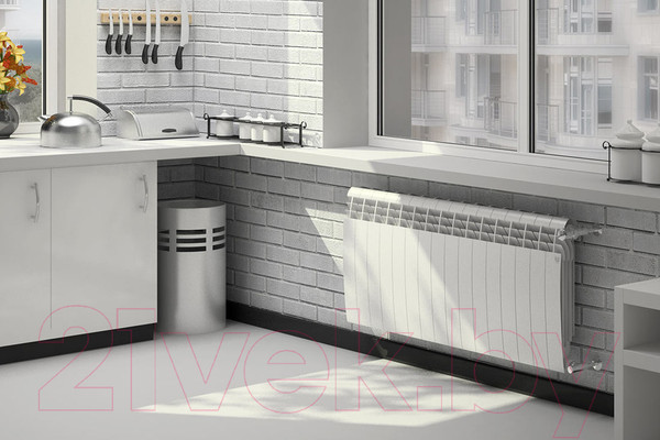 Изображение товара Радиатор биметаллический Royal Thermo BiLiner 500 Bianco Traffico (5 секций)