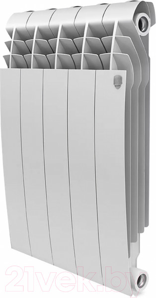 Изображение товара Радиатор биметаллический Royal Thermo BiLiner 500 Bianco Traffico (5 секций)