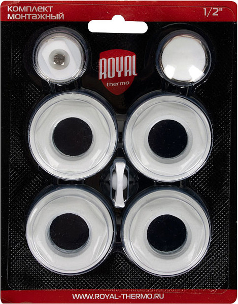Изображение товара Монтажный комплект для радиатора Royal Thermo 1/2"