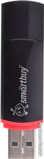 Изображение товара USB flash накопитель SmartBuy Crown Black 4GB (SB4GBCRW-K)