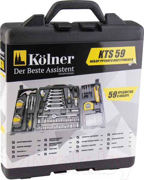 Изображение товара Универсальный набор инструментов Kolner KTS59