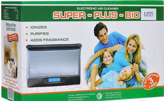 Изображение товара Очиститель воздуха Экология Супер-Плюс Био (с ЖК-экраном)