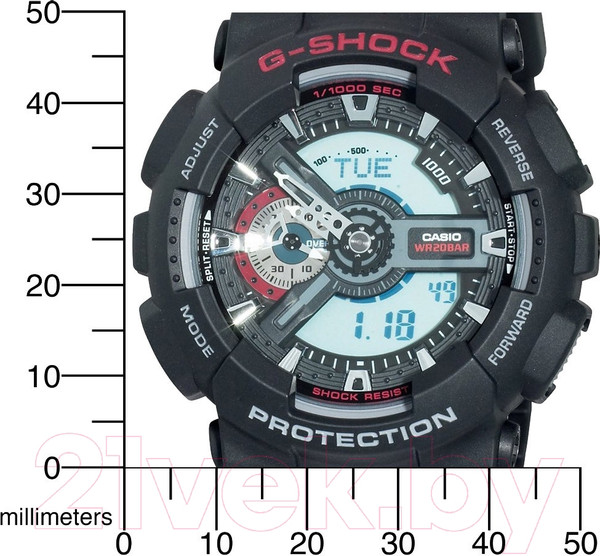 Изображение товара Часы наручные мужские Casio GA-110-1AER