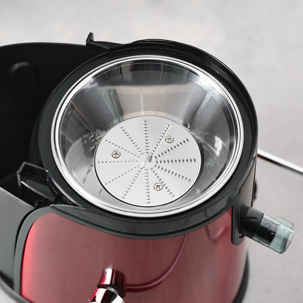 Изображение товара Соковыжималка электрическая Scarlett SC-JE50S15 (бордовый/нержавеющая сталь)