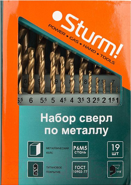 Изображение товара Набор сверл Sturm! 1055-03-SS3