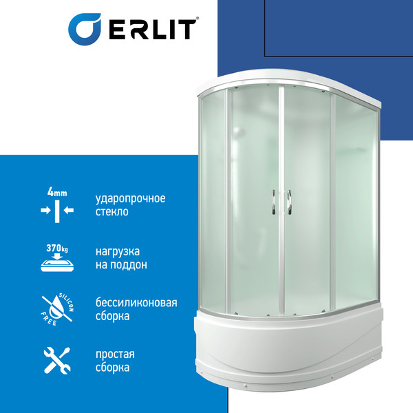 Изображение товара Душевая кабина Erlit ER3512TPR-C3-RUS