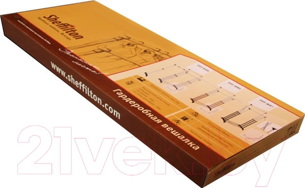 Изображение товара Стойка для одежды Sheffilton CH-4149 (хром/серый)