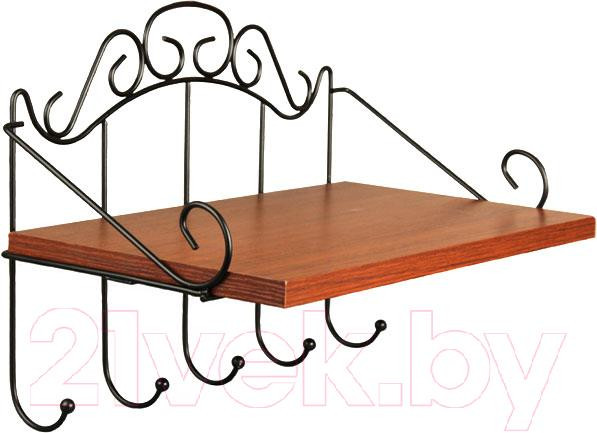 Изображение товара Вешалка для одежды Sheffilton Грация 669 / 896232 (черный/орех)