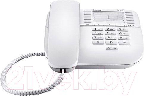 Изображение товара Проводной телефон Gigaset DA510 (белый)