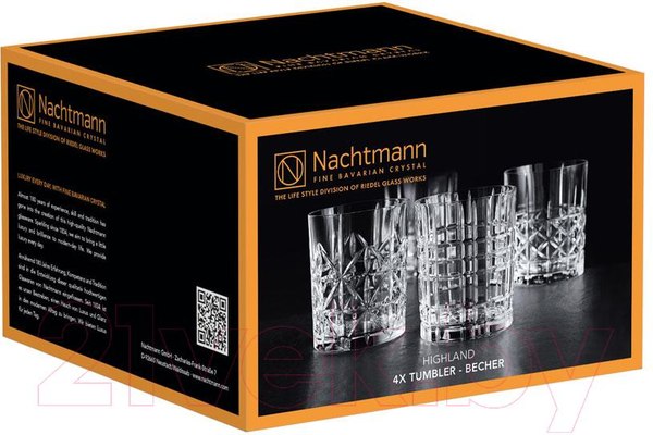 Изображение товара Набор стаканов Nachtmann Highland / 95906 (4 шт)
