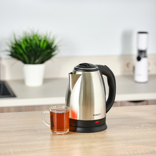 Изображение товара Электрочайник Scarlett SC-EK21S26 (сталь)