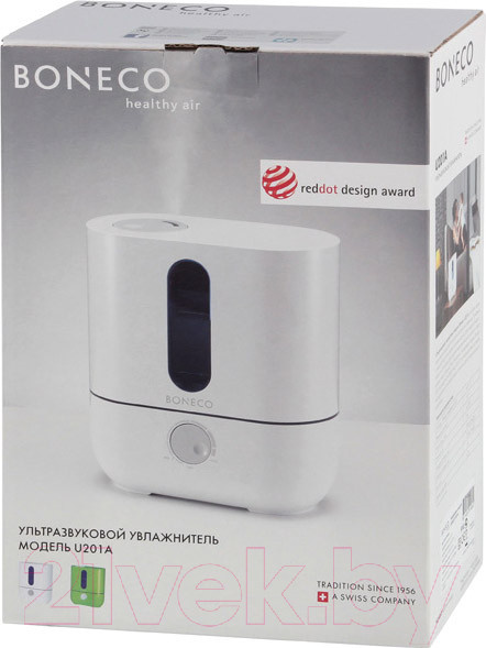 Изображение товара Ультразвуковой увлажнитель воздуха Boneco Air-O-Swiss U201A (белый)