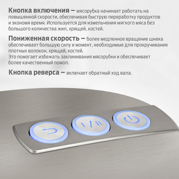 Изображение товара Мясорубка электрическая Holt HT-MG-004