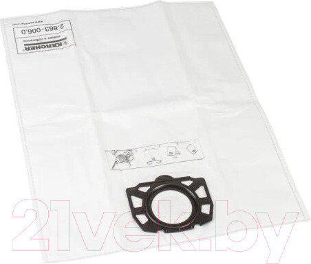 Изображение товара Комплект пылесборников для пылесоса Karcher 2.863-006.0