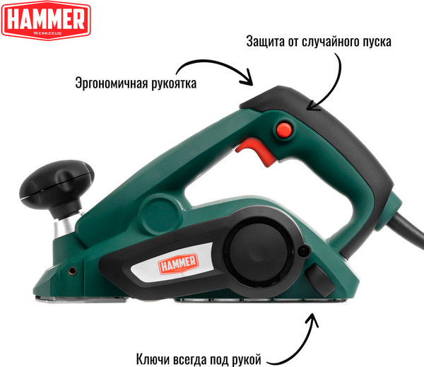 Изображение товара Электрорубанок Hammer Flex RNK600