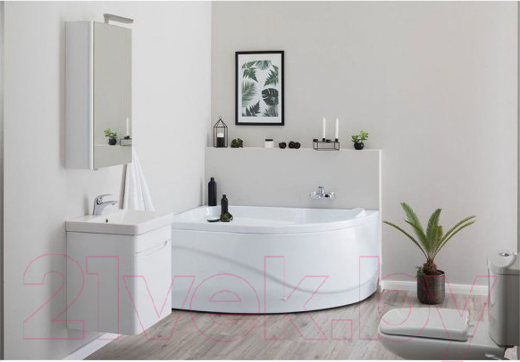 Изображение товара Экран для ванны Aquanet Graciosa 150 L (белый)