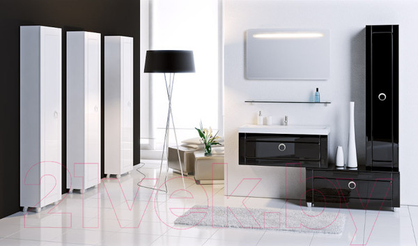 Изображение товара Тумба для ванной Aqwella Инфинити / Inf.03.10/BLK