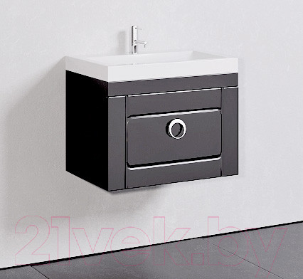 Изображение товара Тумба с умывальником Aqwella Инфинити / Inf.01.06/001/BLK