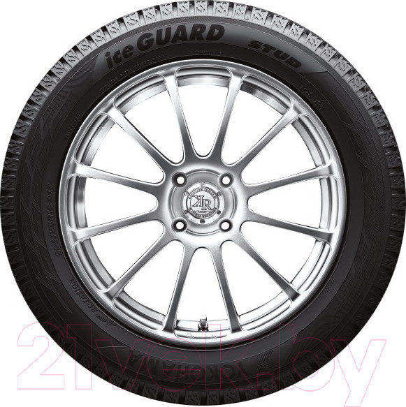 Изображение товара Зимняя шина Yokohama iceGUARD Stud IG55 195/65R15 95T (шипы)