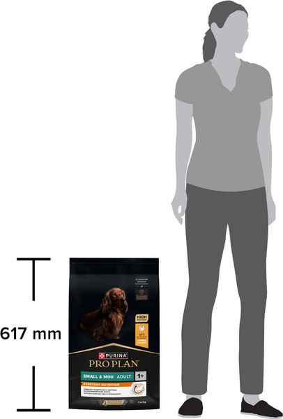 Изображение товара Сухой корм для собак Pro Plan Adult Small & Mini Opti Health с курицей (7кг)