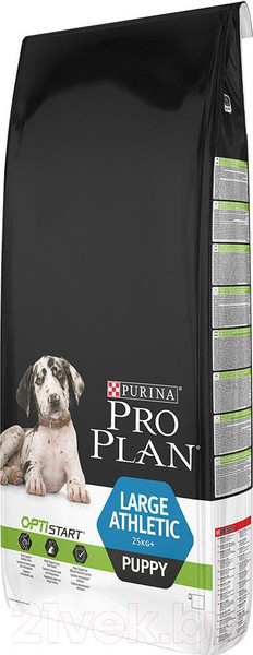 Изображение товара Сухой корм для собак Pro Plan Puppy Large Athletic с курицей (12кг)