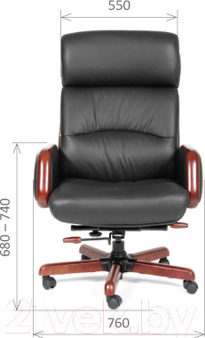 Изображение товара Кресло офисное Chairman 417 (черный)