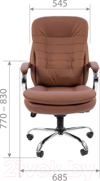 Изображение товара Кресло офисное Chairman 795 (коричневый)