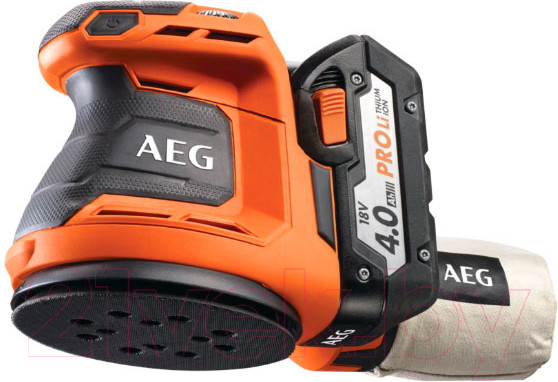 Изображение товара Профессиональная эксцентриковая шлифмашина AEG Powertools BEX18-125-0 (4935451086)